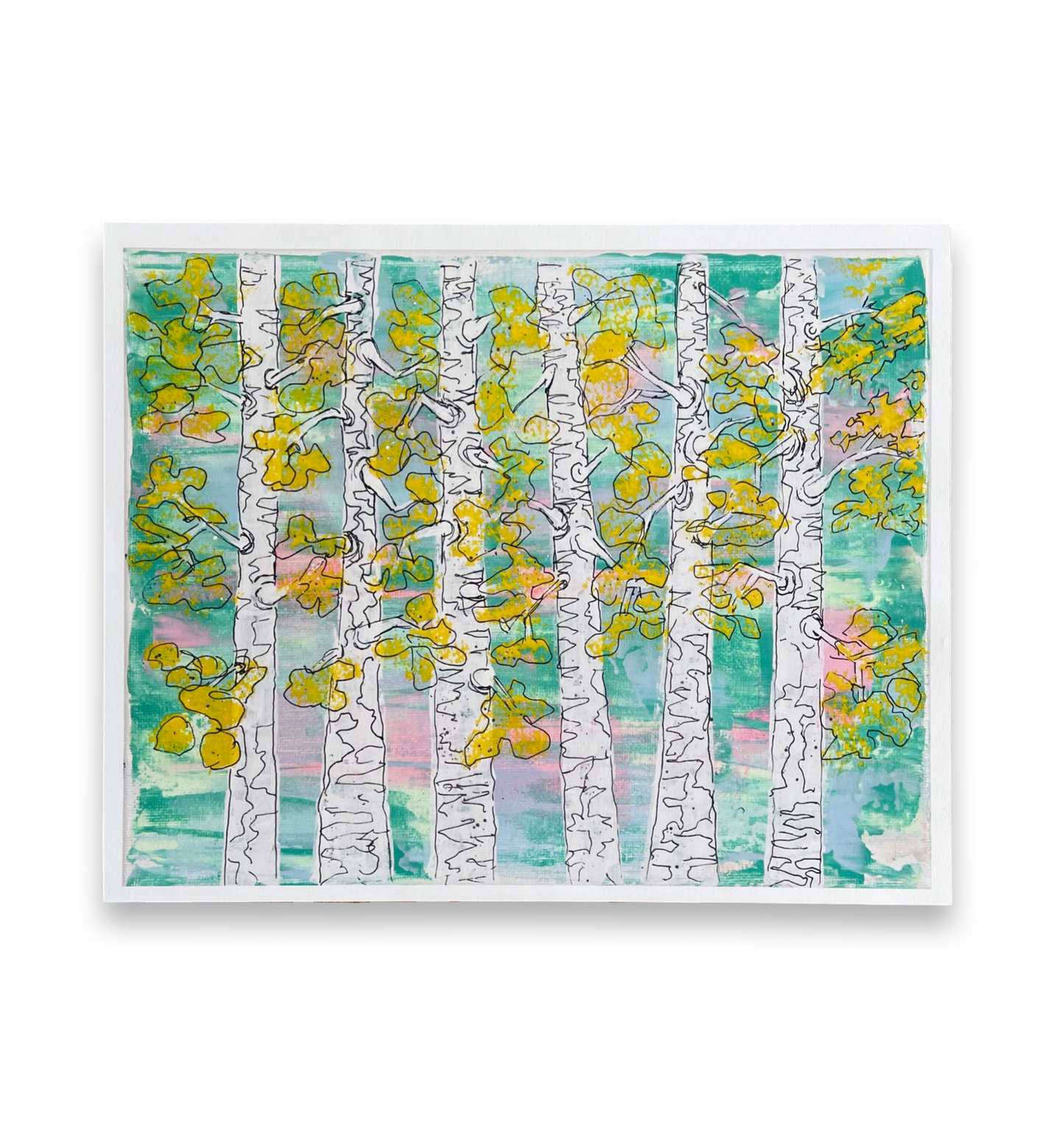 Abstract Birch No.4 *PRINT*